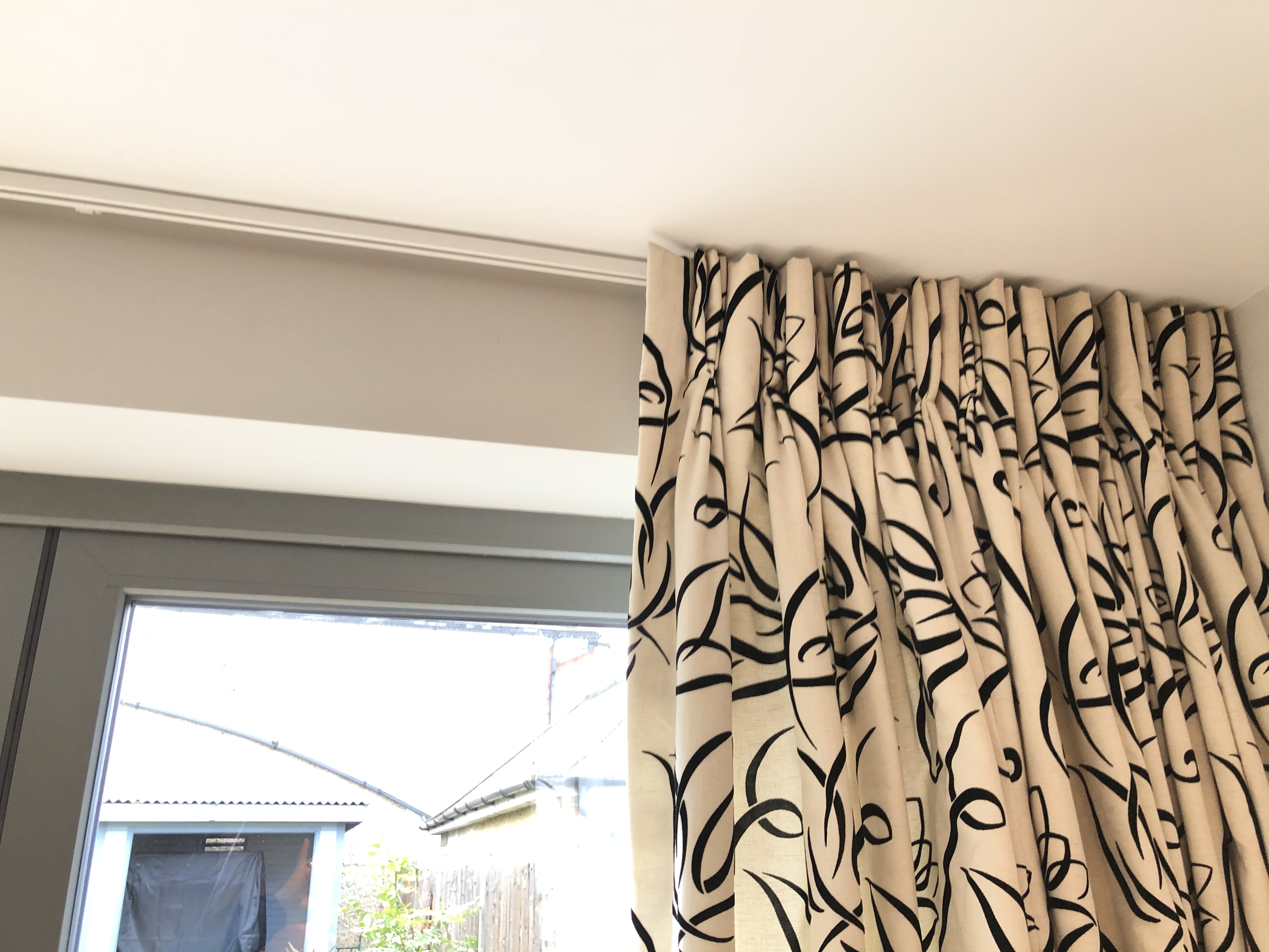 Custom curtain fabrication